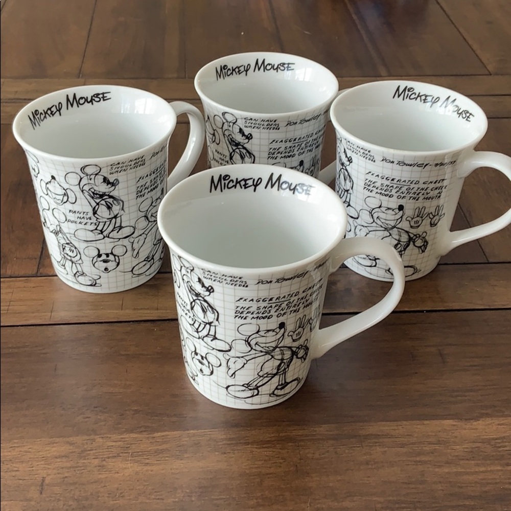 Mickey Mouse sketchbook mugs